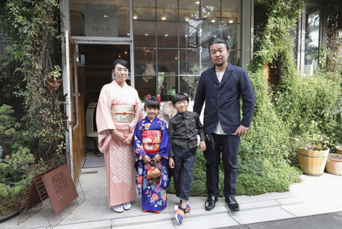 七五三写真 撮影場所 美容室３５