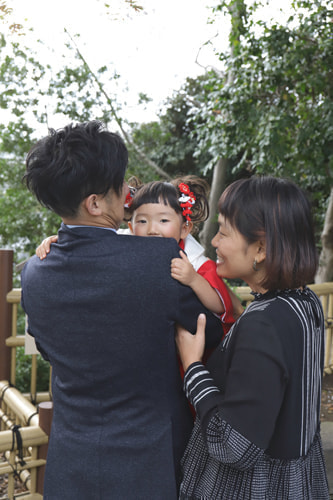 七五三写真 撮影場所 師岡熊野神社２３