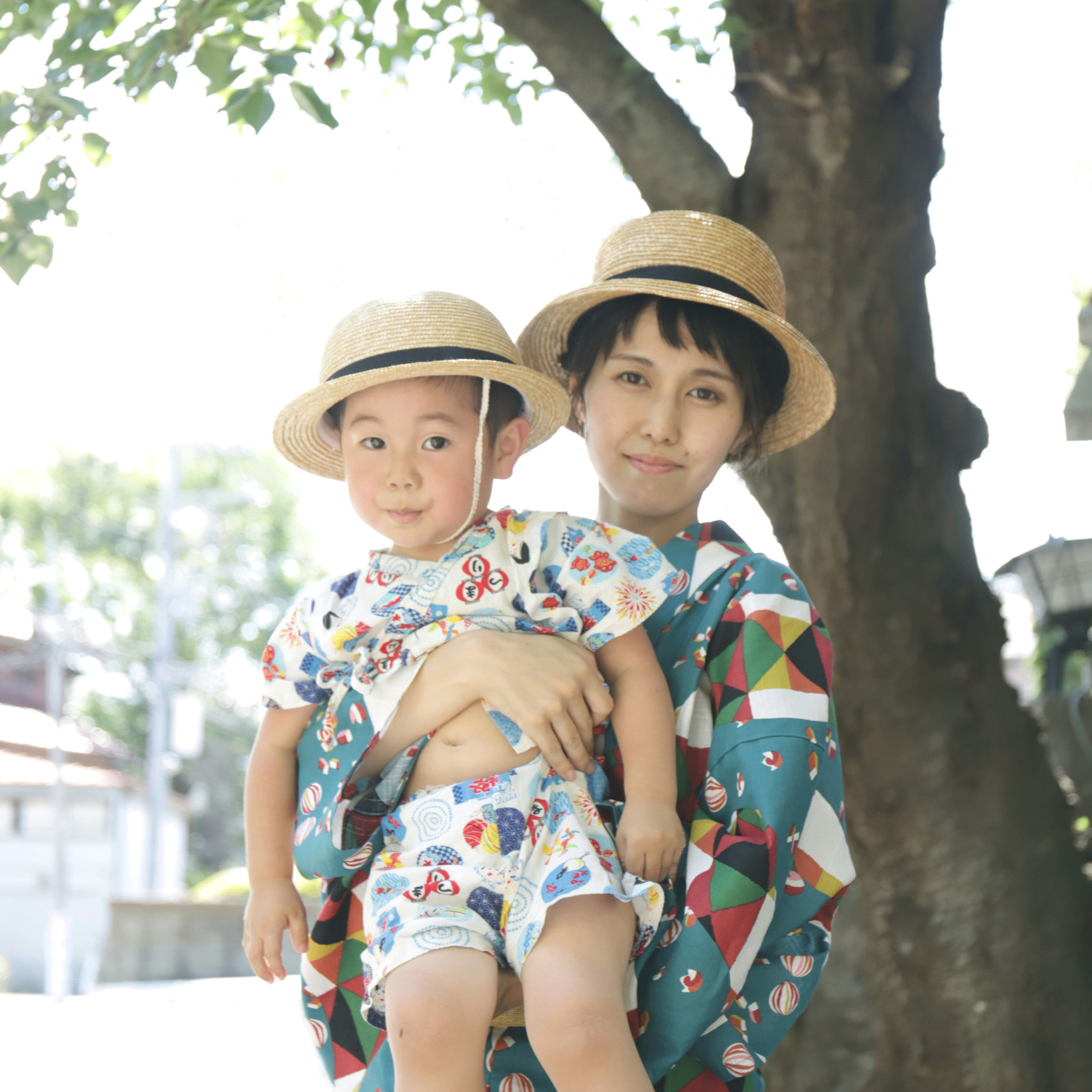 おしゃれなお宮参り、七五三、家族写真のボンジュールフォト