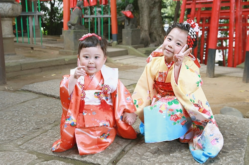 七五三写真 撮影場所 品川区 品川神社6