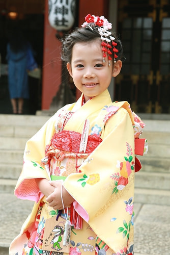 七五三写真 撮影場所 品川区 品川神社9