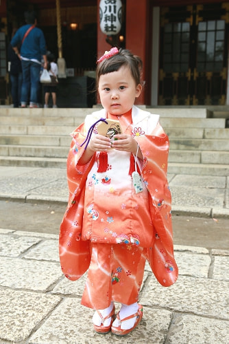 七五三写真 撮影場所 品川区 品川神社10