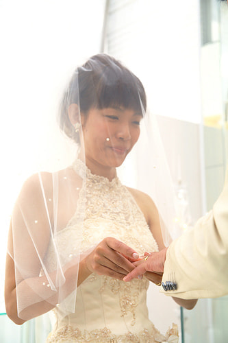 ブライダル写真 撮影場所 横浜 結婚式場 チャペル２