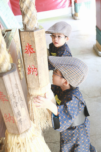 七五三写真 撮影場所 多摩川浅間神社2