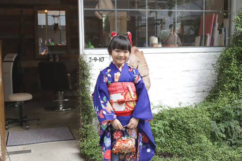 七五三写真 撮影場所 美容室３３