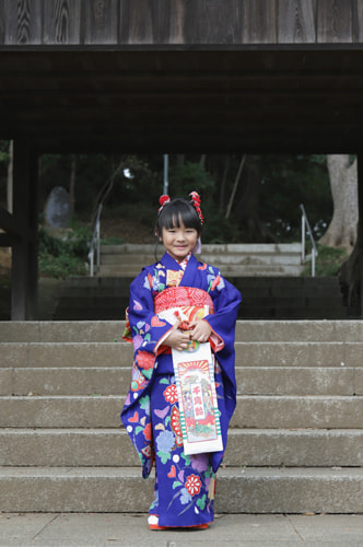 七五三写真 撮影場所 法華経寺１１
