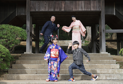 七五三写真 撮影場所 法華経寺１７