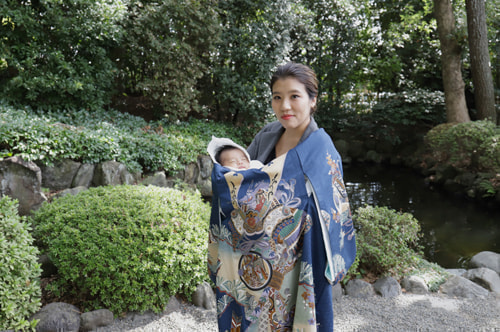 お宮参り写真 撮影場所 寒川神社５