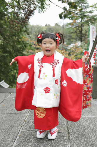 七五三写真 撮影場所 師岡熊野神社４