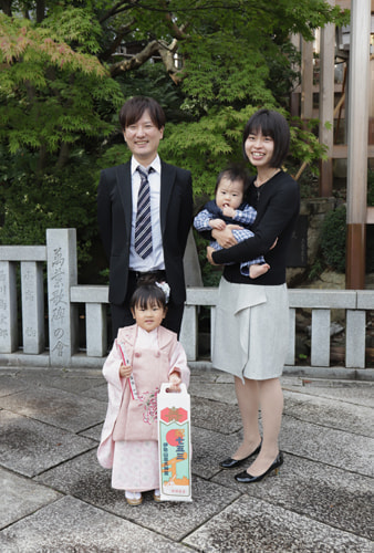 七五三写真 撮影場所 伊勢山皇大神宮６
