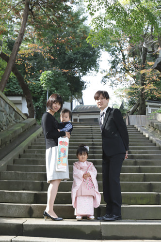 七五三写真 撮影場所 伊勢山皇大神宮１０