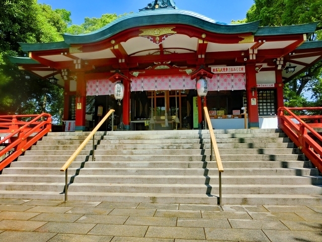 多摩川浅間神社 撮影許可