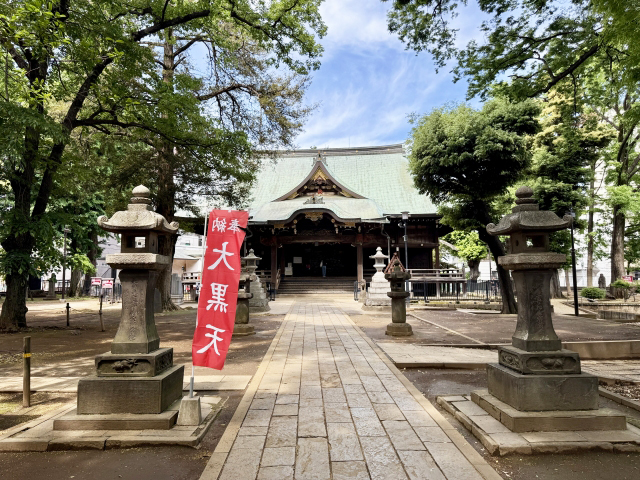 雑司ヶ谷・鬼子母神堂 撮影許可