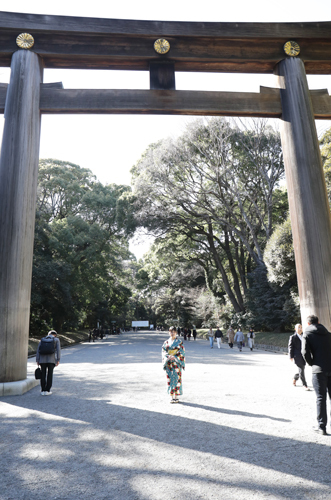 明治神宮 撮影スポット 大鳥居