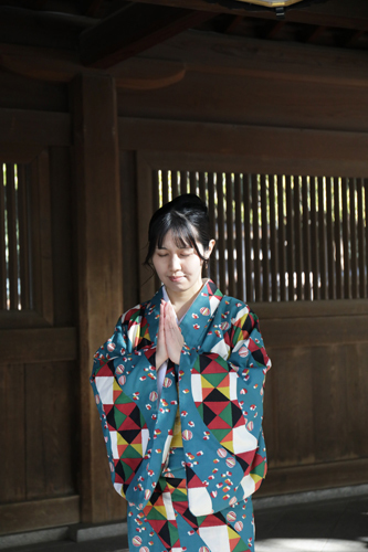 明治神宮 撮影スポット 屋根の下(灯籠)