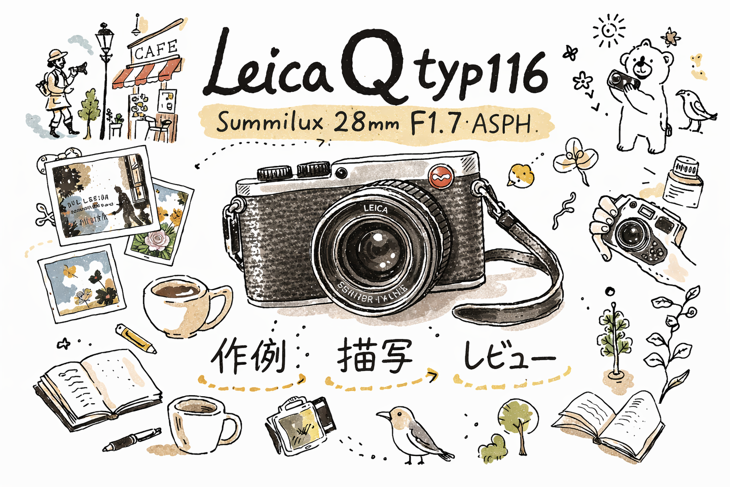 LeicaQ typ116 Summilux28mm F1.7 ASPH 作例｜描写｜レビュー