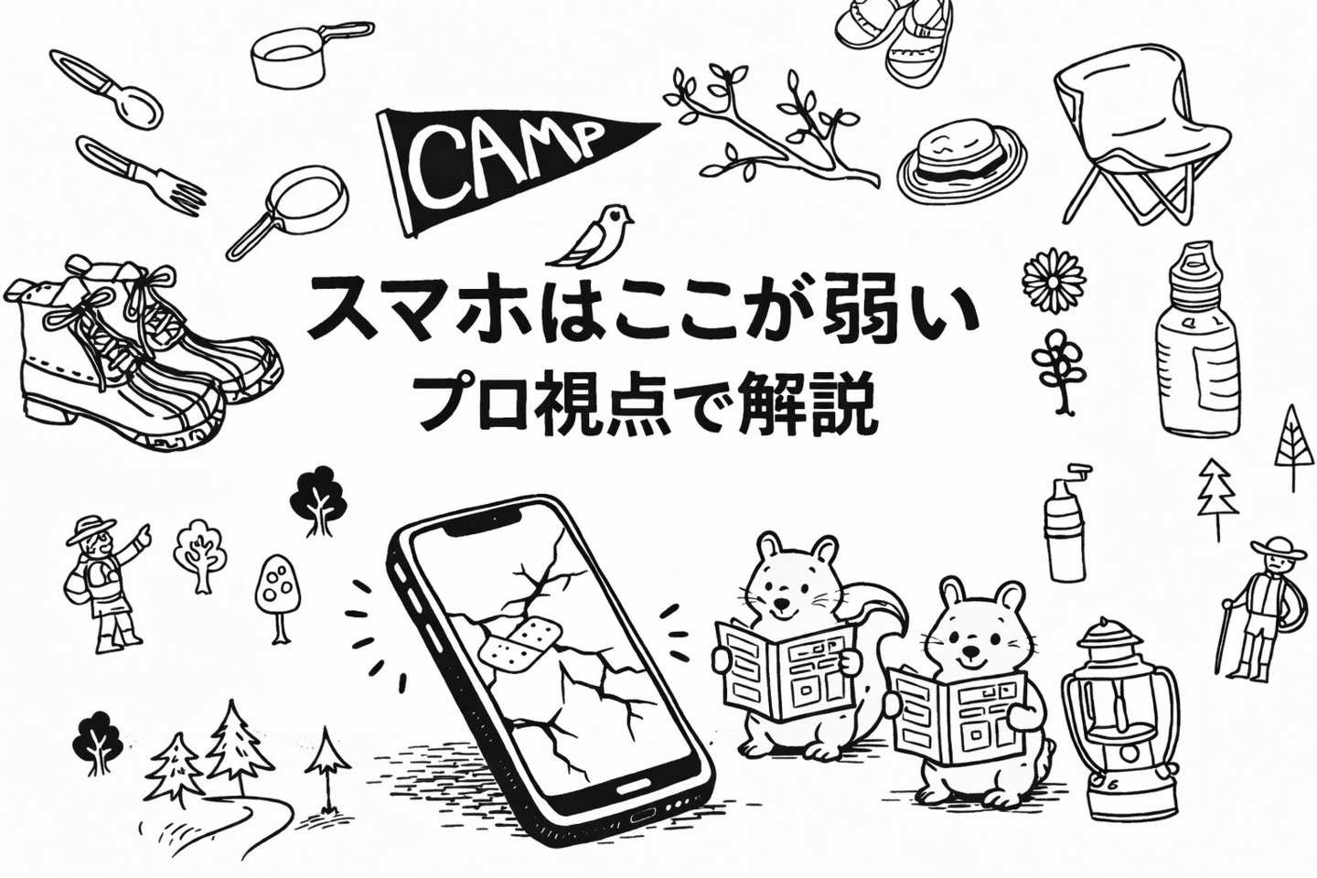 スマホはここが弱い｜プロ視点で解説